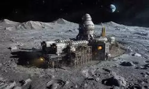 nuclear plant on moon