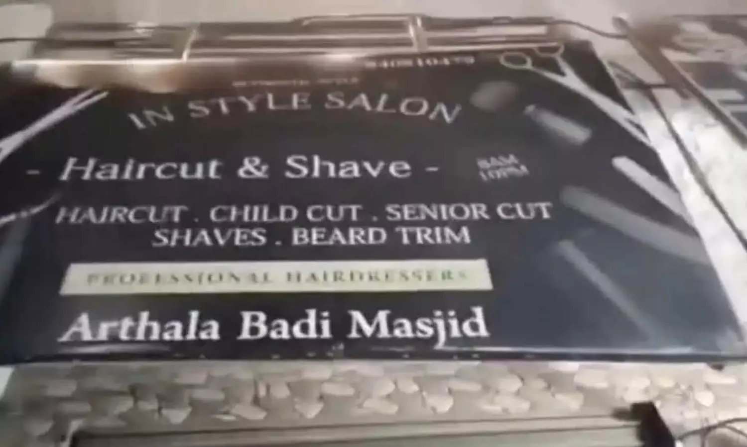 Tension in Ghaziabad as salon owner harassed for not displaying name on shop board