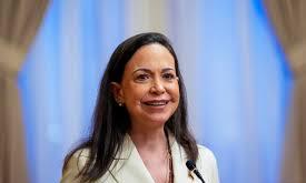 Machado says she will lead Venezuela when the time is right despite US backing her rival