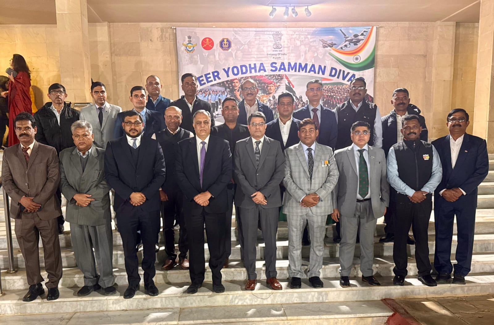 India Embassy in Riyadh celebrates Armed Forces Veterans’ Day