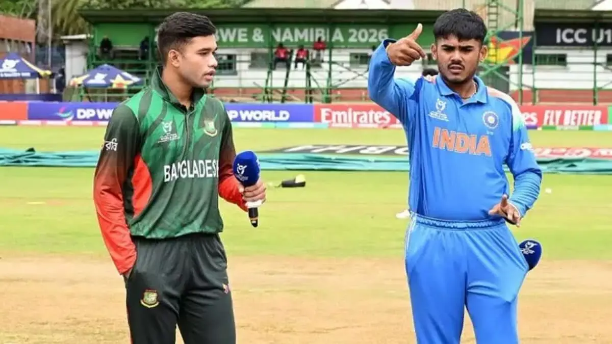 Tensions spill onto field as India, Bdesh U-19 captains skip handshake