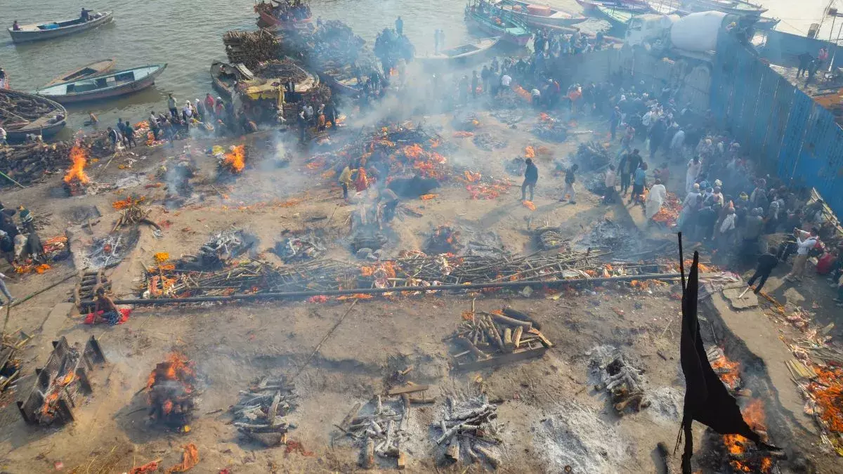 Varanasi: 8 FIRs filed over AI images, misleading posts on Manikarnika Ghat