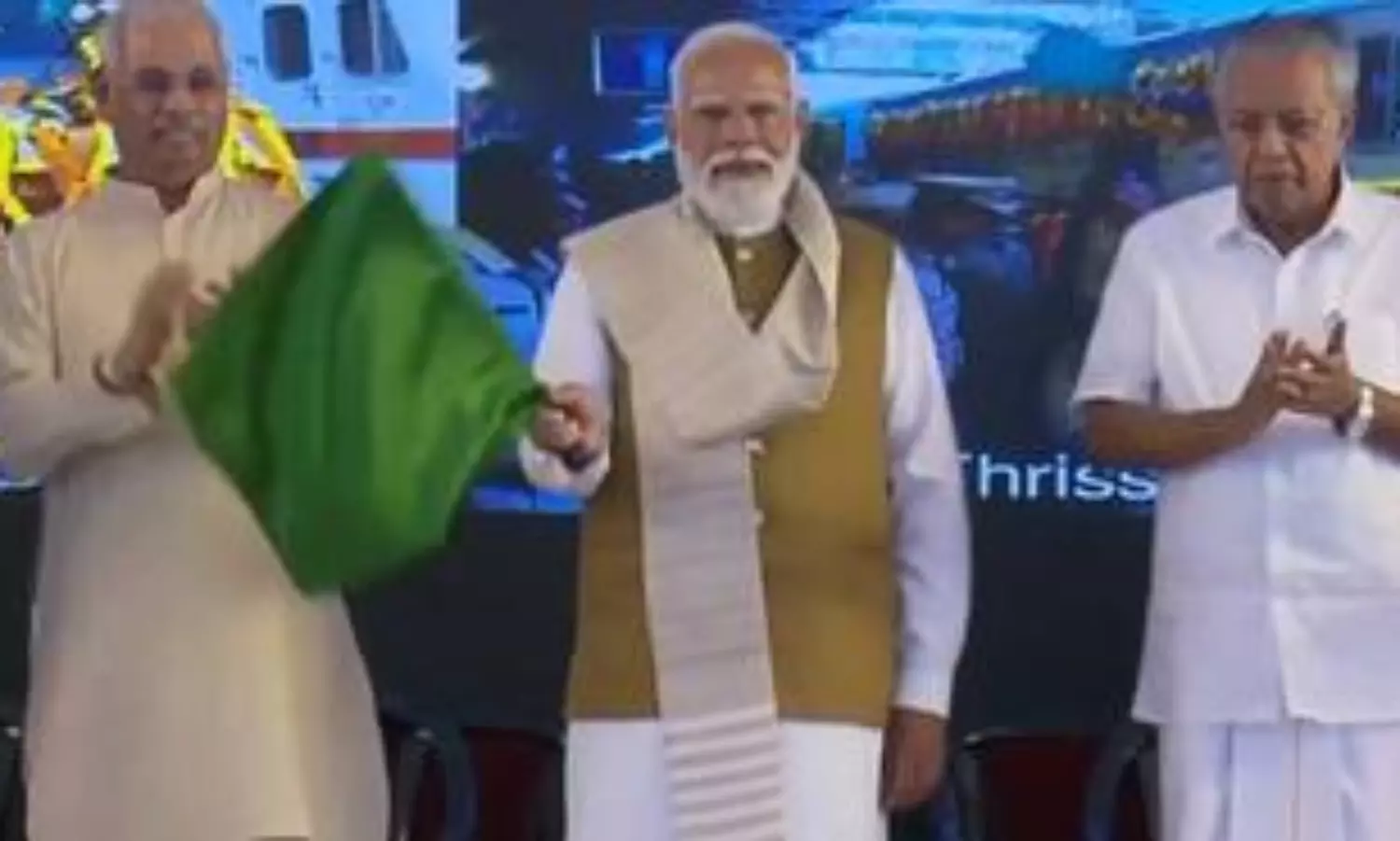 3 new Amrit Bharat Express trains flagged off by PM Modi from Thiruvananthapuram