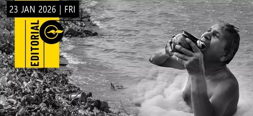 Polluted rivers and a poisoned Earth Polluted rivers and a poisoned Earth