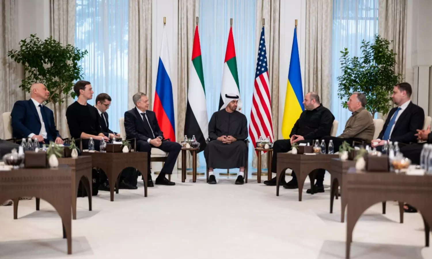 Abu Dhabi hosts first Russia-Ukraine-US talks