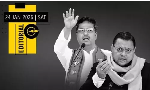 The writing on the wall in Uttarakhand and Tripura