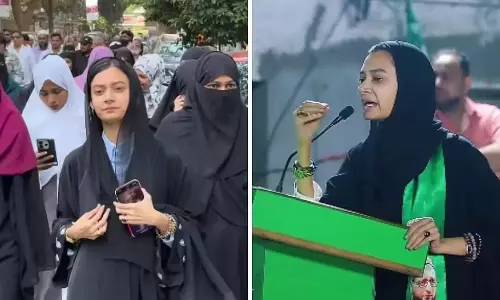 ‘Painting Mumbra green’ remark: BJP asks AIMIM’s young corporator to go to Pakistan