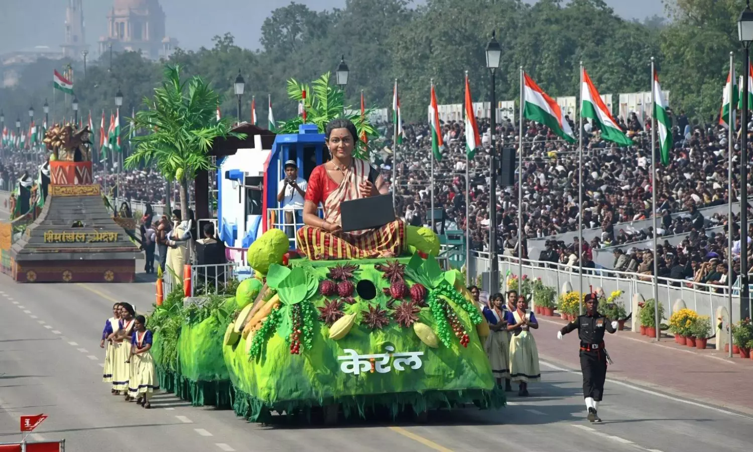 R-Day parade: Kerala showcases water metro, digital empowerment