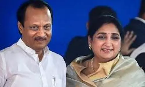 Ajit and Sunetra Pawar