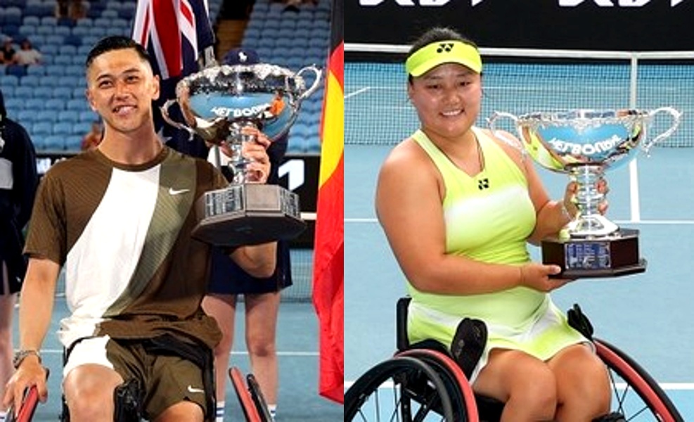 Aus Open: Japan’s Tokito Oda, China’s Xiaohui Li win wheelchair titles