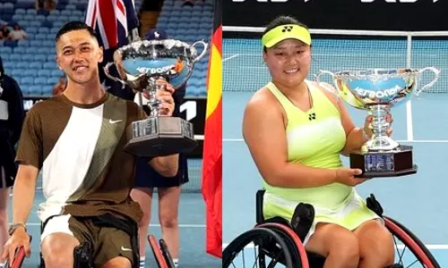 Aus Open: Japan’s Tokito Oda, China’s Xiaohui Li win wheelchair titles