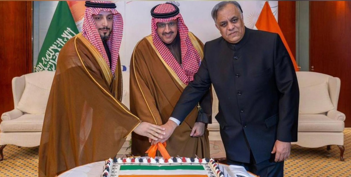 India celebrates 77th Republic Day with diplomatic reception in Riyadh