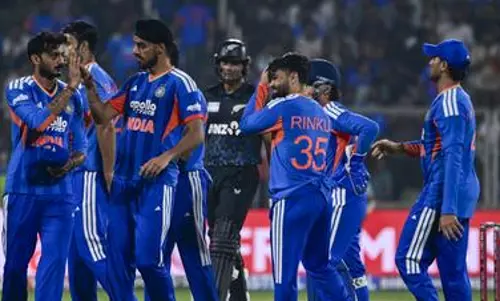 5th T20I: India beat NZ by 46 runs, win series 4-1