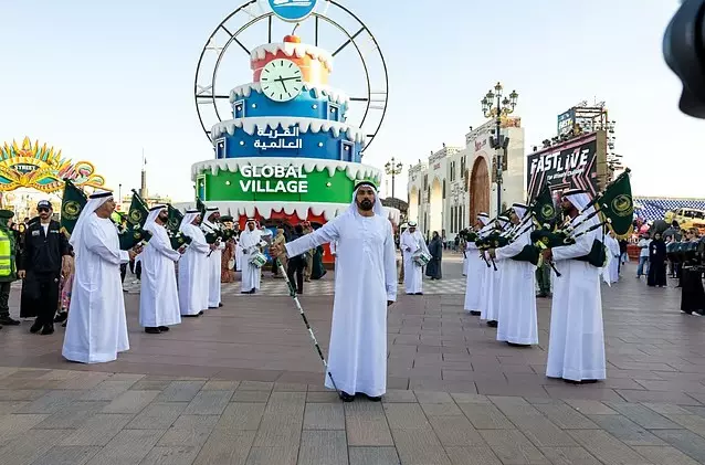 Dubai Police hosts Hag Al Laila celebration at Global Village