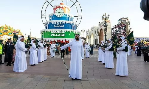 Dubai Police hosts Hag Al Laila celebration at Global Village