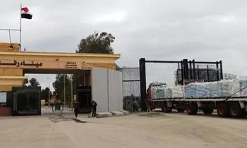 Hamas accuses Israel of ‘organised terrorism’ at Rafah crossing