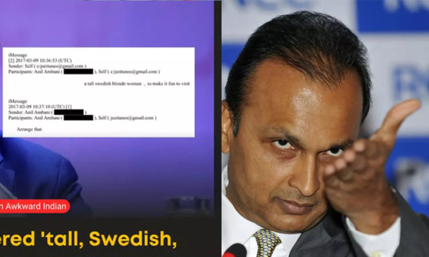 Epstein suggested ‘tall Swedish blonde’, Anil Ambani said ‘arrange that’: Epstein files