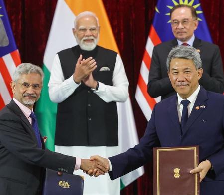 India, Malaysia sign six key pacts