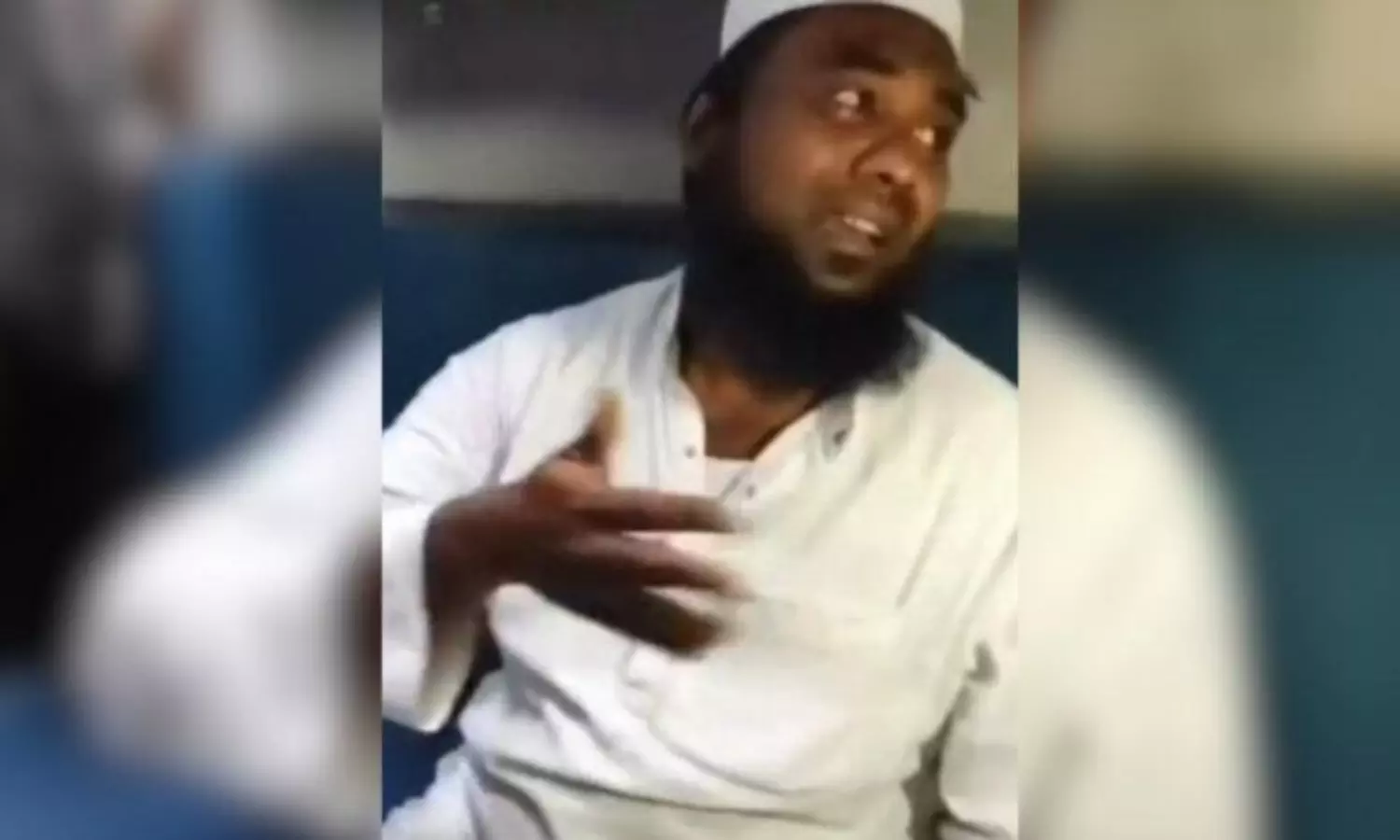 Muslim passenger allegedly attacked by 20 men on train halted at Hyderabad station