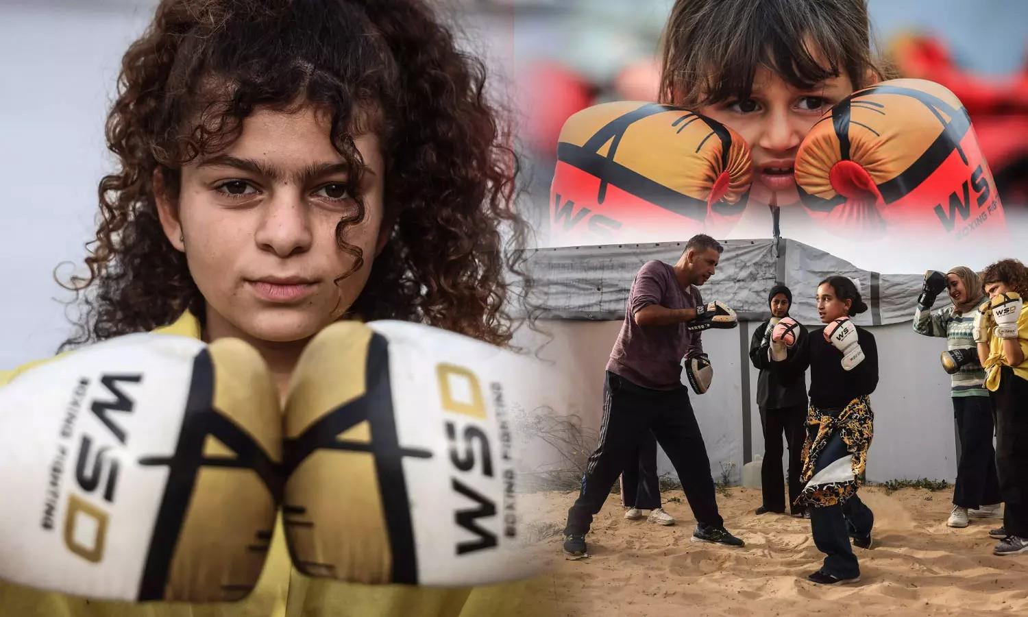 Gaza girls find healing in boxing amid war trauma