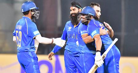 T20 WC: UAE showcases thrilling five-wicket win over Canada