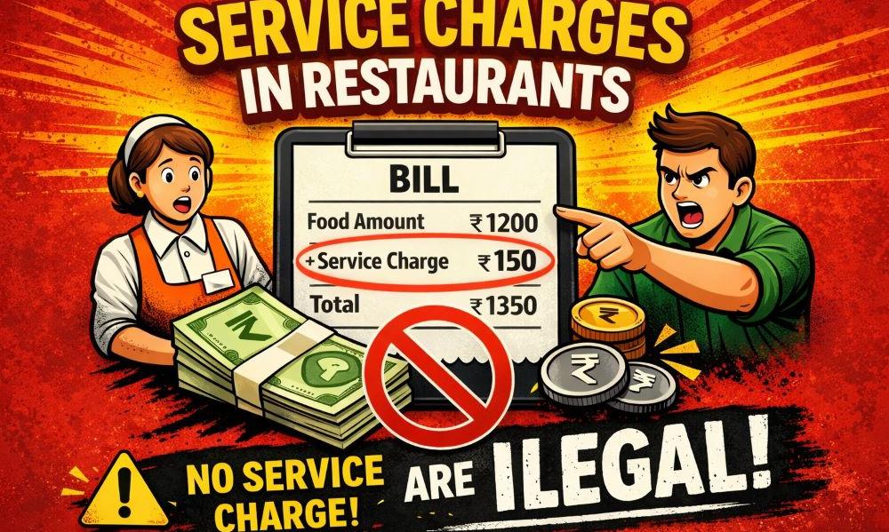 Restaurants, hotels cannot levy service charges, Centre reiterates