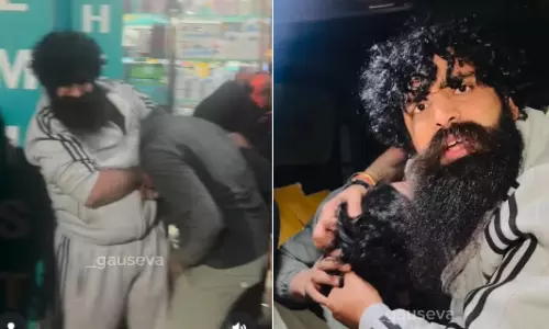 Hindutva leader Daksh Chaudhary assaults man over alleged ‘love jihad’