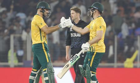 T20 WC: South Africa beats New Zealand by 7 wickets