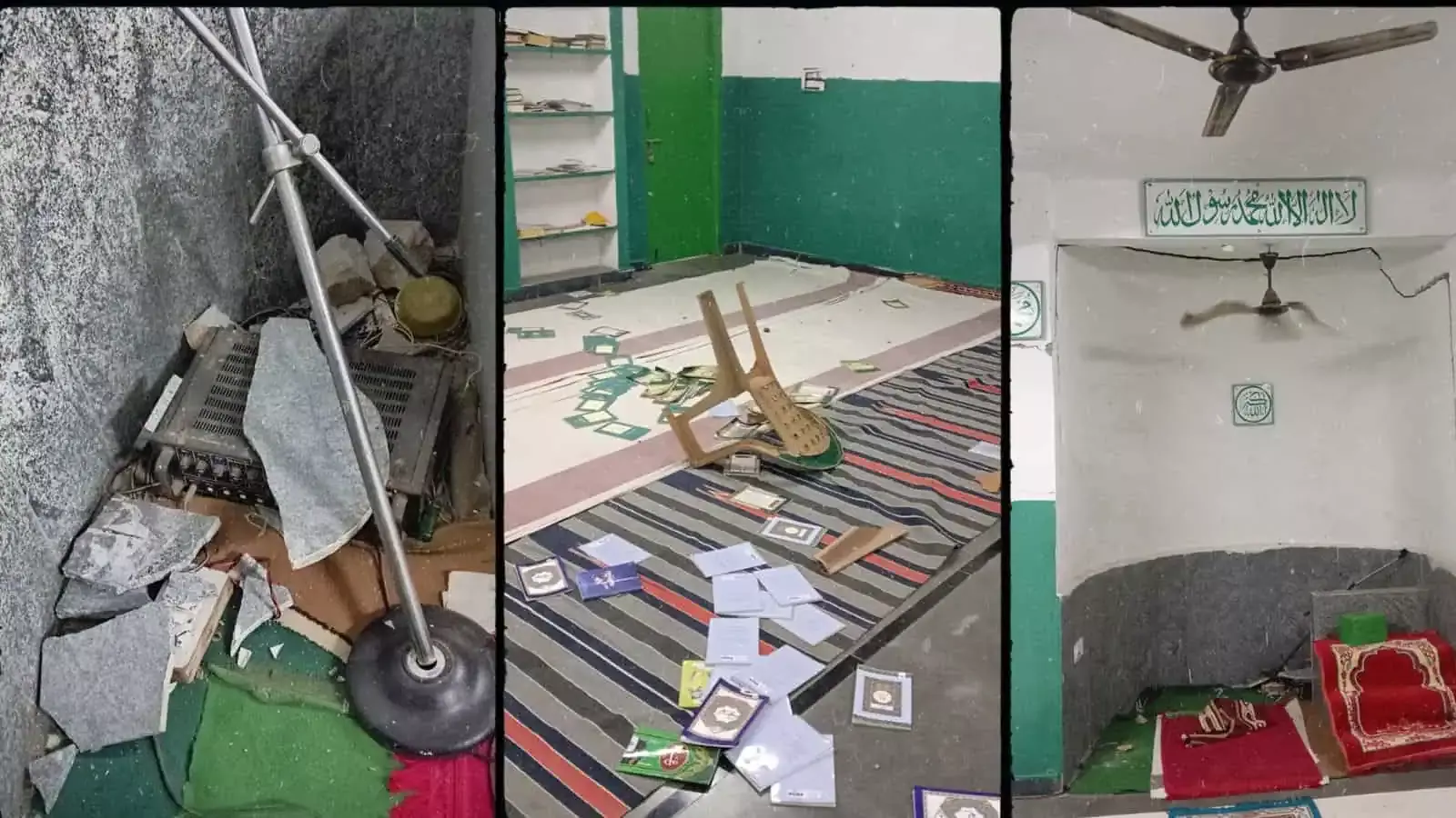 Telangana Jama Masjid vandalised, copies of Quran desecrated