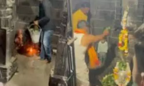 Cow urine sprinkled in Maharashtra temple after MLA Abdul Sattar’s visit