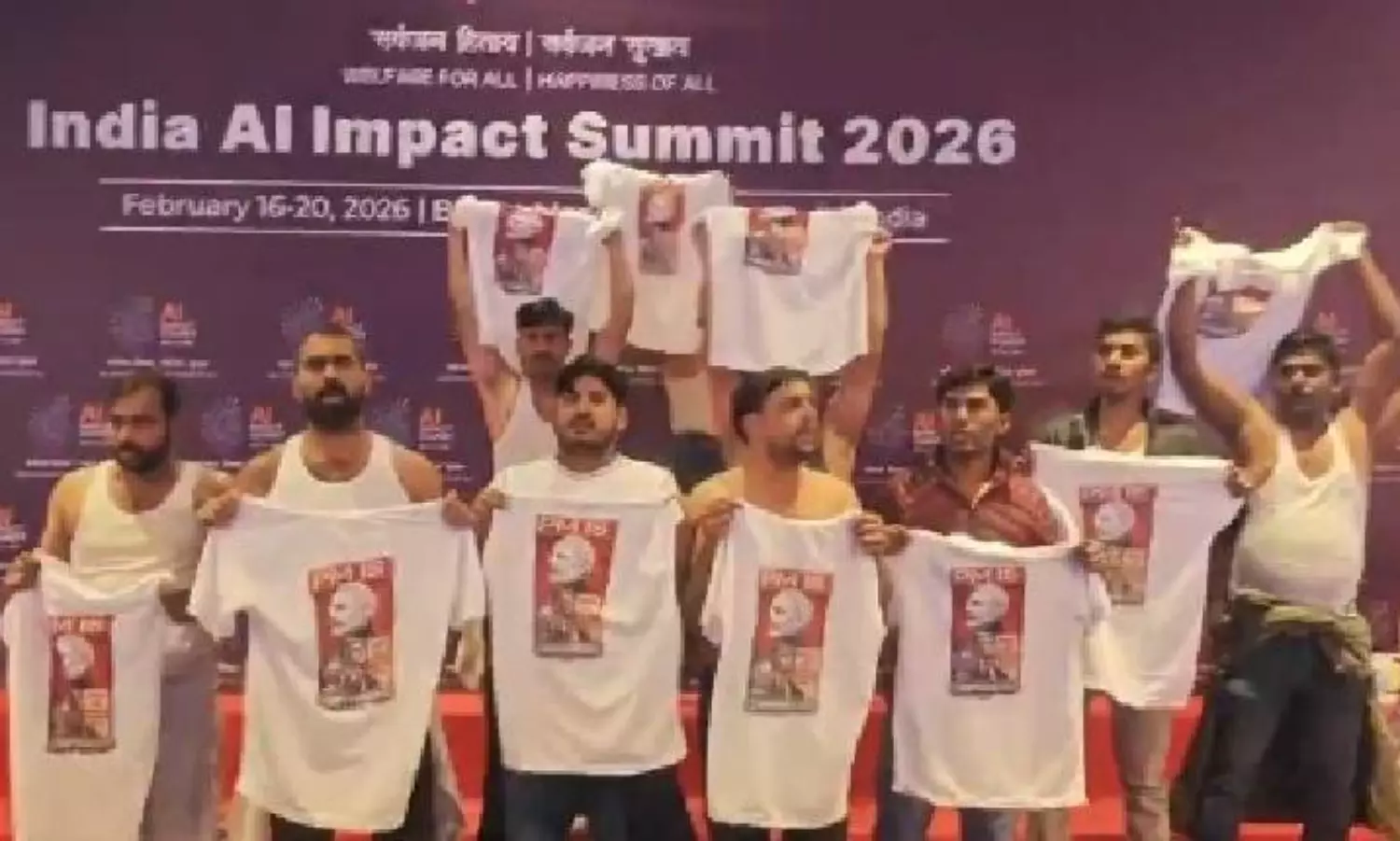 Shirtless protest: Delhi court remands Youth Congress members to 5-day custody