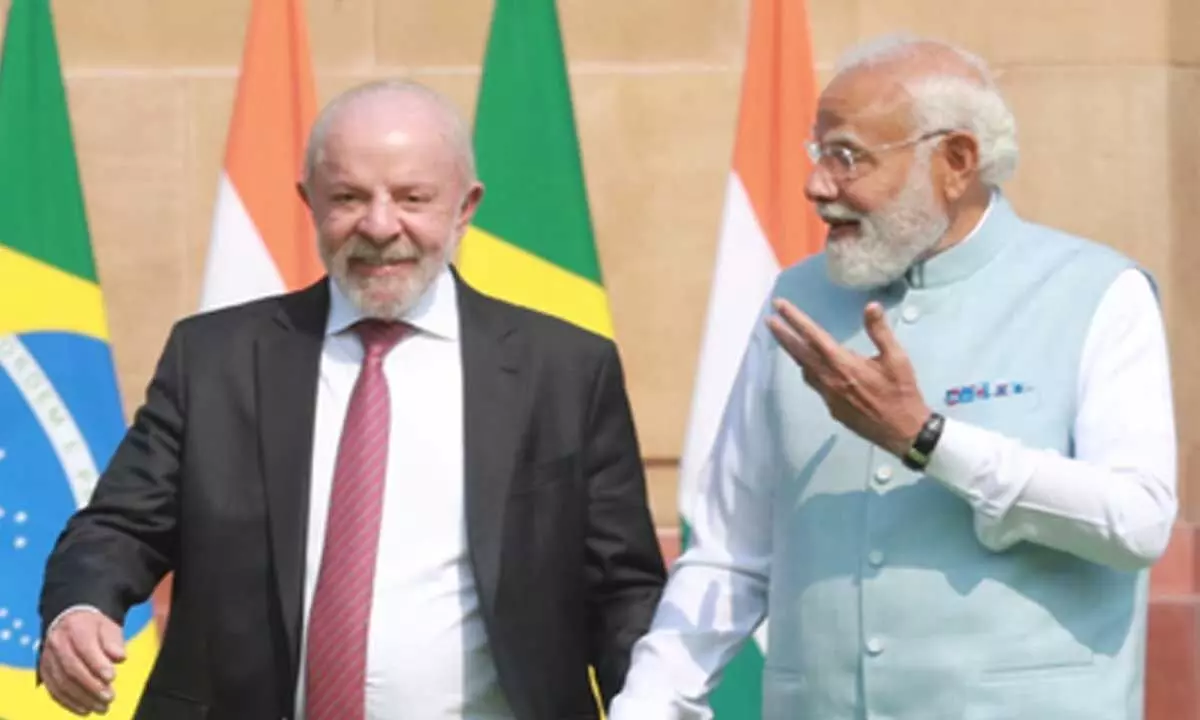 Modi, Lula hold talks to deepen India-Brazil strategic partnership