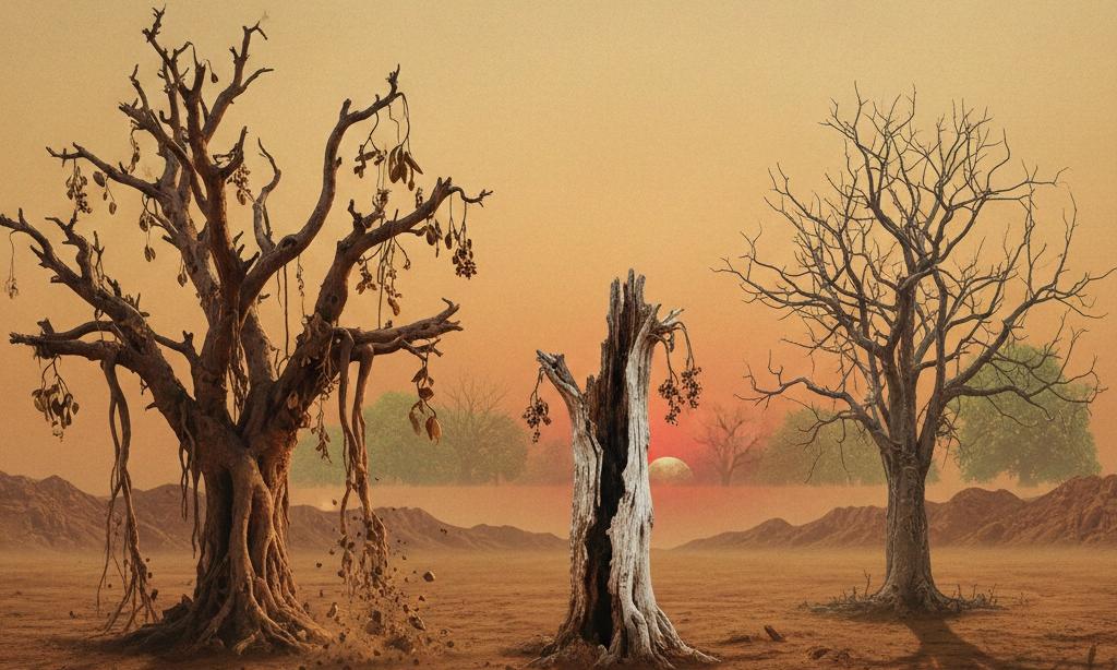 When Banyan, Mahua, and Peepal fade: A saga of vanishing ecology