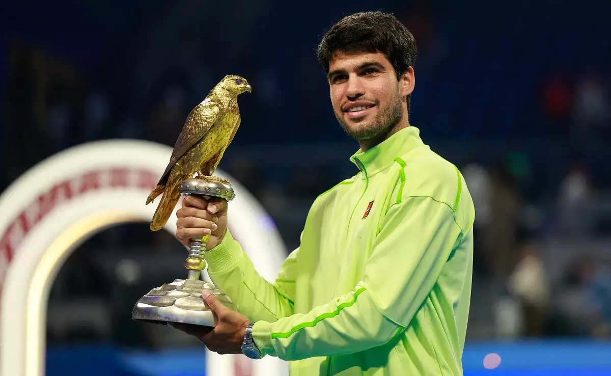Spain’s Carlos Alcaraz beats Arthur Fils to lift Qatar Open title Spain’s Carlos Alcaraz beats Arthur Fils to lift Qatar Open title