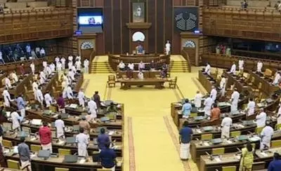 Sabarimala gold theft: Oppn walks out demanding ministers resignation Sabarimala gold theft: Oppn walks out demanding ministers resignation