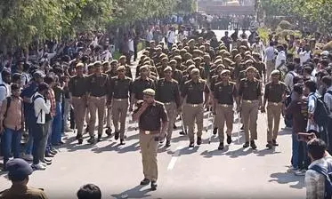 Kanpur tech institute erupts in massive student protest after JCB kills BCA student Kanpur tech institute erupts in massive student protest after JCB kills BCA student