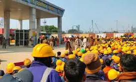 Indian Oil’s Panipat refinery protest Indian Oil’s Panipat refinery protest