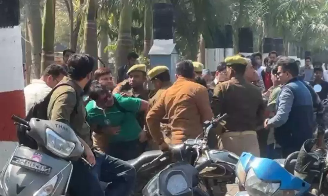 AMU engineering students allege detention after protest over exam attendance bar AMU engineering students allege detention after protest over exam attendance bar