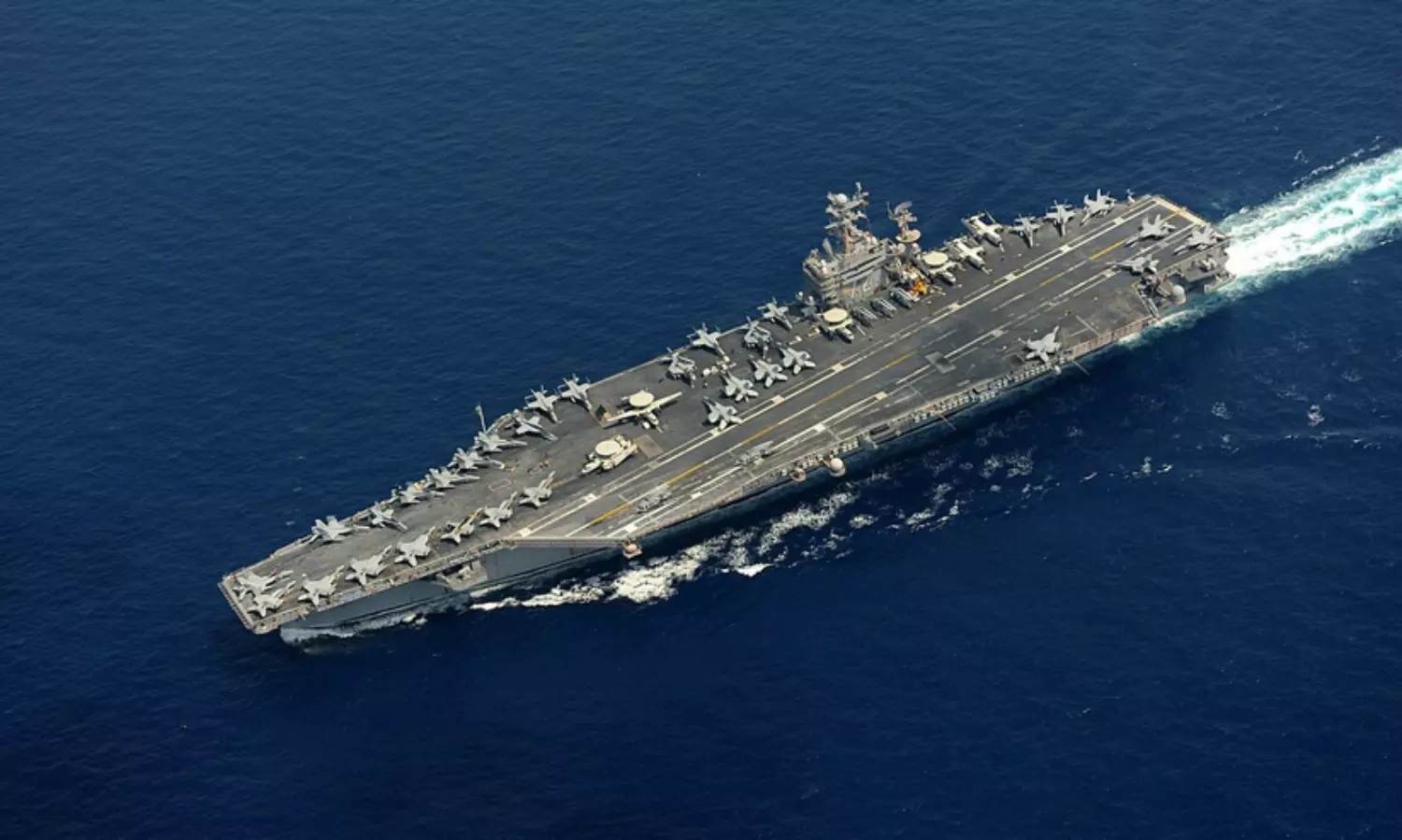 Iran strikes US’s infamous nuclear-powered Abraham Lincoln warship