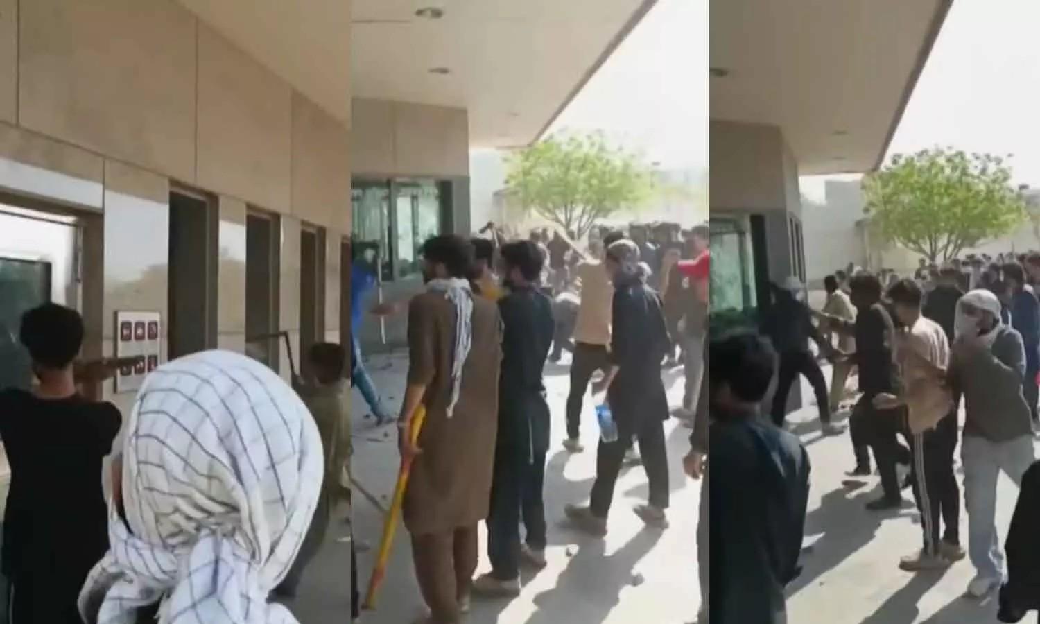 US consulate vandalised in Karachi amid protests over Khamenei’s killing