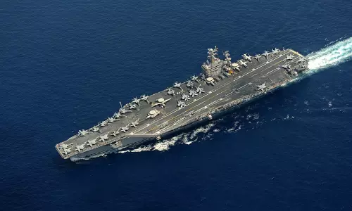 Iran strikes US’s infamous nuclear-powered Abraham Lincoln warship