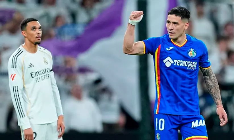 Getafe stuns Real Madrid 1-0 in big La Liga upset Getafe stuns Real Madrid 1-0 in big La Liga upset