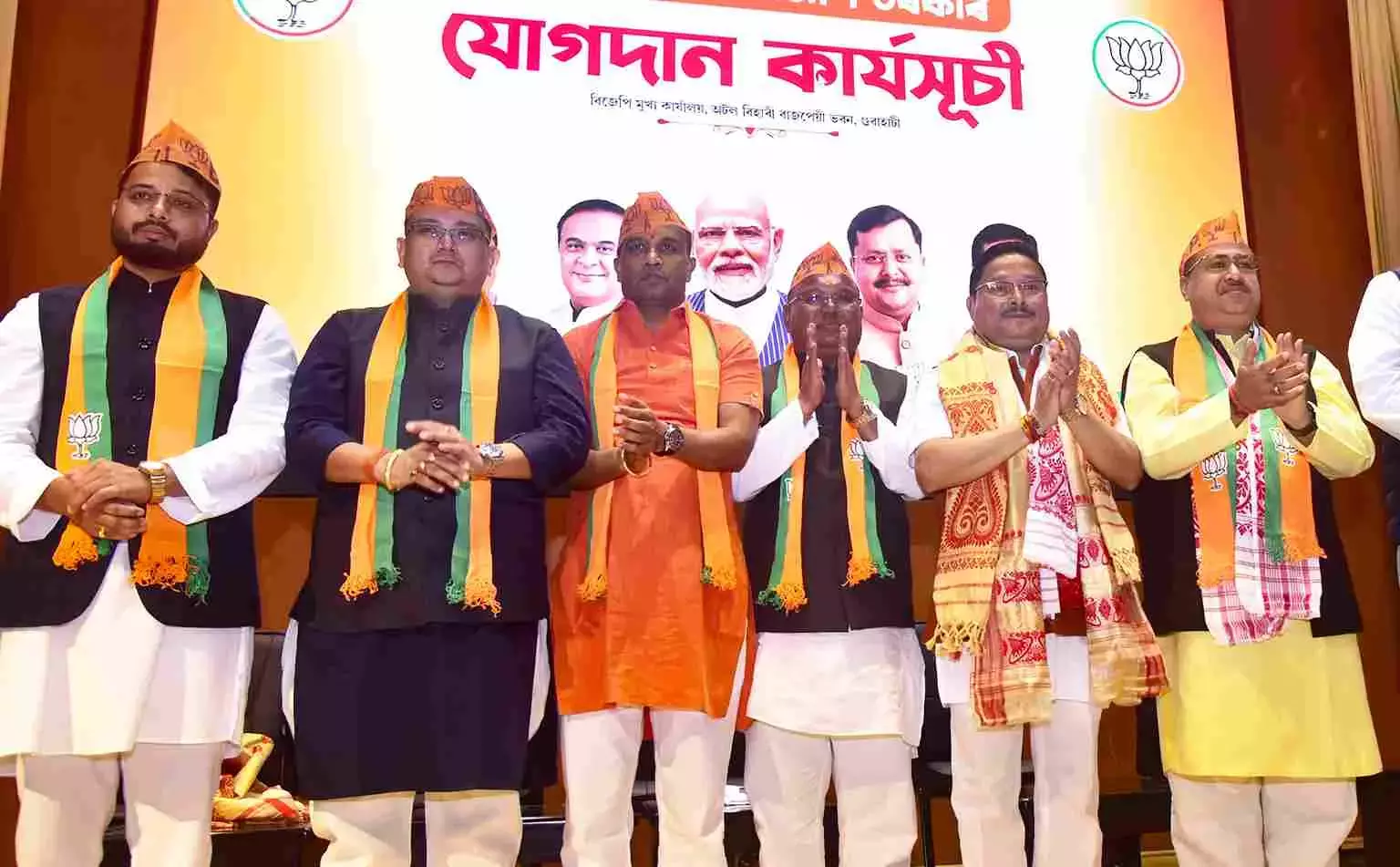 3 suspended Congress MLAs join BJP ahead of Assam Assembly elections 3 suspended Congress MLAs join BJP ahead of Assam Assembly elections