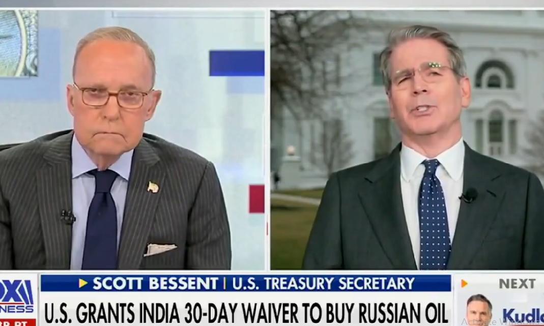 U.S. Treasury Secretary hails India as ‘good actors’ for cessation of Russian oil at US behest