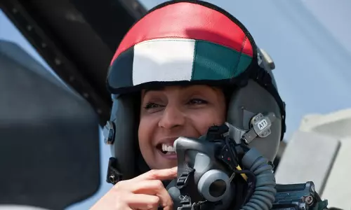 On this International Women’s Day, meet the UAE’s first female fighter pilot