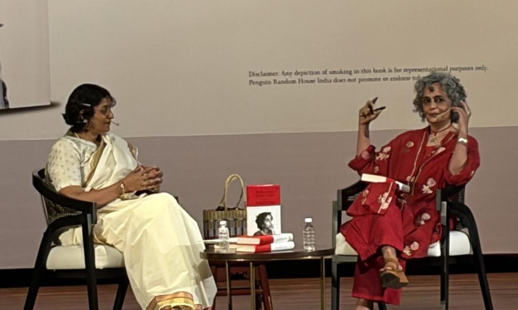 Arundhati Roy declares solidarity with Iran, shames India Govt servility to US