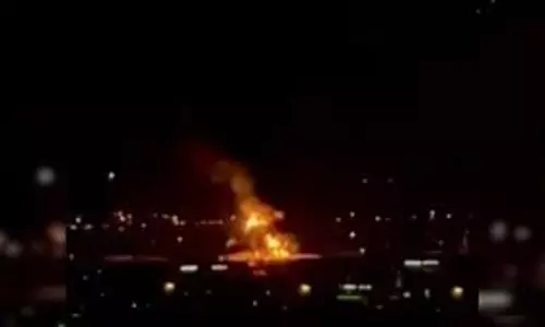 US-Israel-Iran war: Drone strike sparks fire near Dubai airport, flights suspended US-Israel-Iran war: Drone strike sparks fire near Dubai airport, flights suspended
