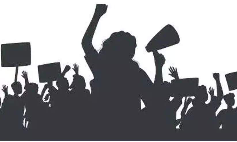 Centre’s ‘Vande Mataram’ directive: Thousands protest in Nagaland Centre’s ‘Vande Mataram’ directive: Thousands protest in Nagaland