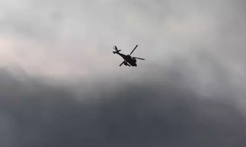 Military chopper crashes in Qatar killing 6; 1 person missing