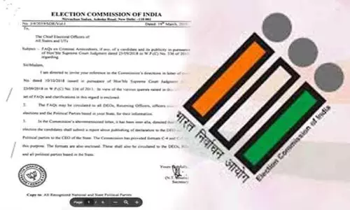Election Commission’s communique bears BJP’s seal: Row in Kerala Election Commission’s communique bears BJP’s seal: Row in Kerala